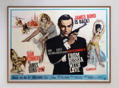 1963 from Russia with Love Original Vintage Poster