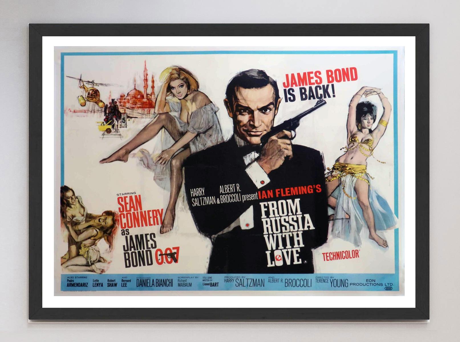 British 1963 from Russia with Love Original Vintage Poster For Sale