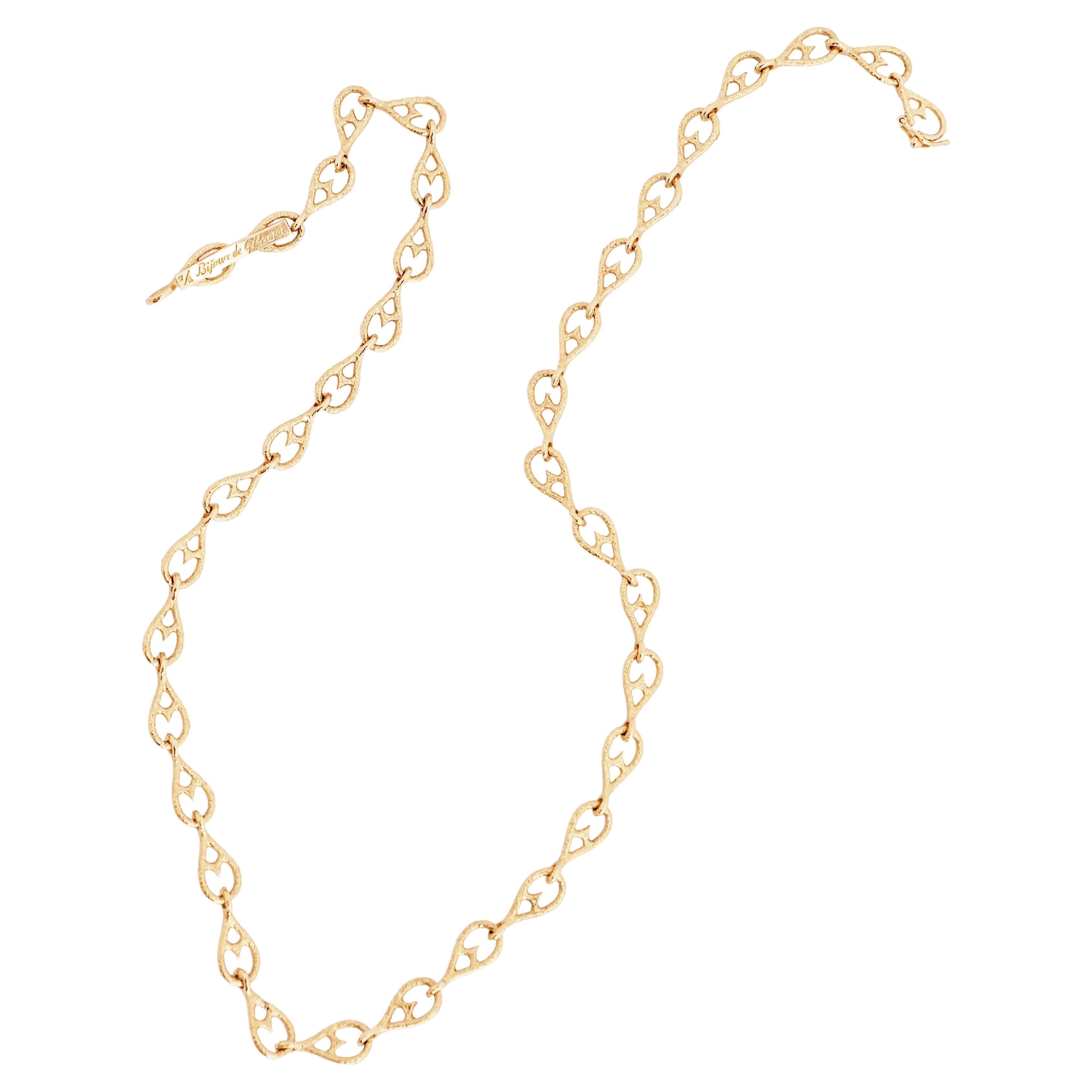1963 Georges Braque 18k Gold "Merope" Necklace For Sale