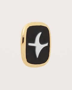 1963 Georges Braque Gold, Onyx and White Agate 'Eos' Cameo Pendant