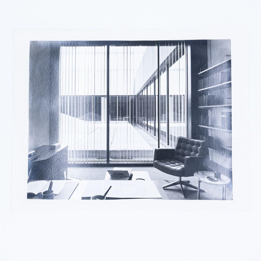 1963 Photographies personnelles d'Ezra Stoller de la bibliothèque Beinecke par Gordon Bunshaft en vente 5