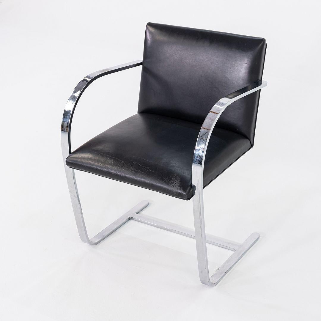 1963 Gordon Bunshaft's Personal Mies van der Rohe Flat Bar Brno Chair For Sale 3