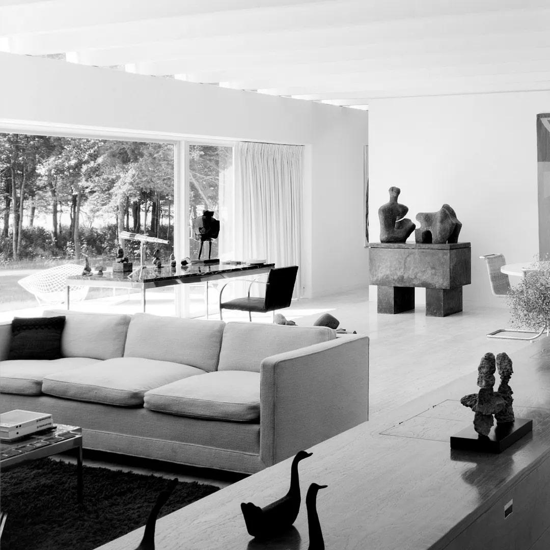 1963 Gordon Bunshaft's Personal Mies van der Rohe Flat Bar Brno Chair For Sale 5