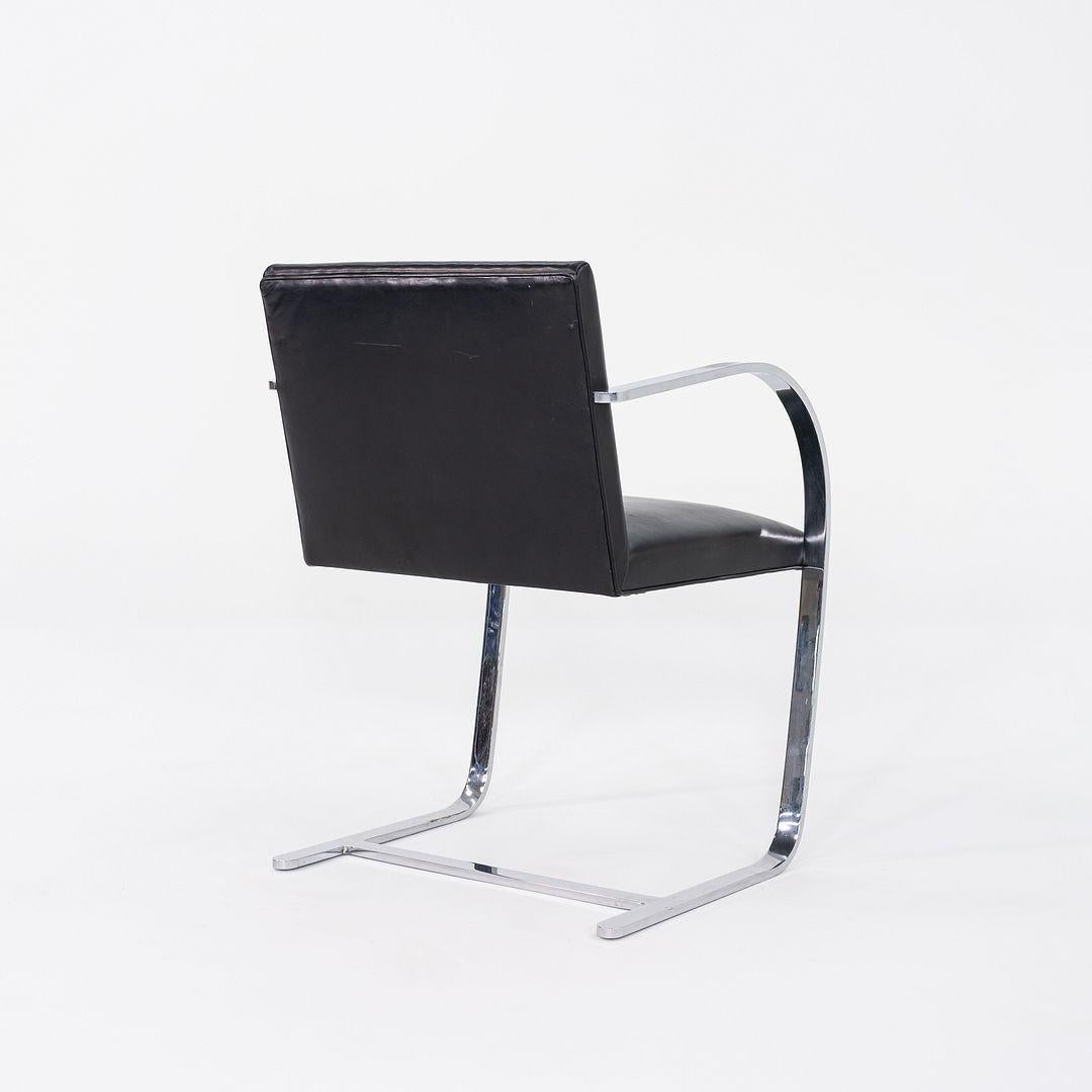 Modern 1963 Gordon Bunshaft's Personal Mies van der Rohe Flat Bar Brno Chair For Sale