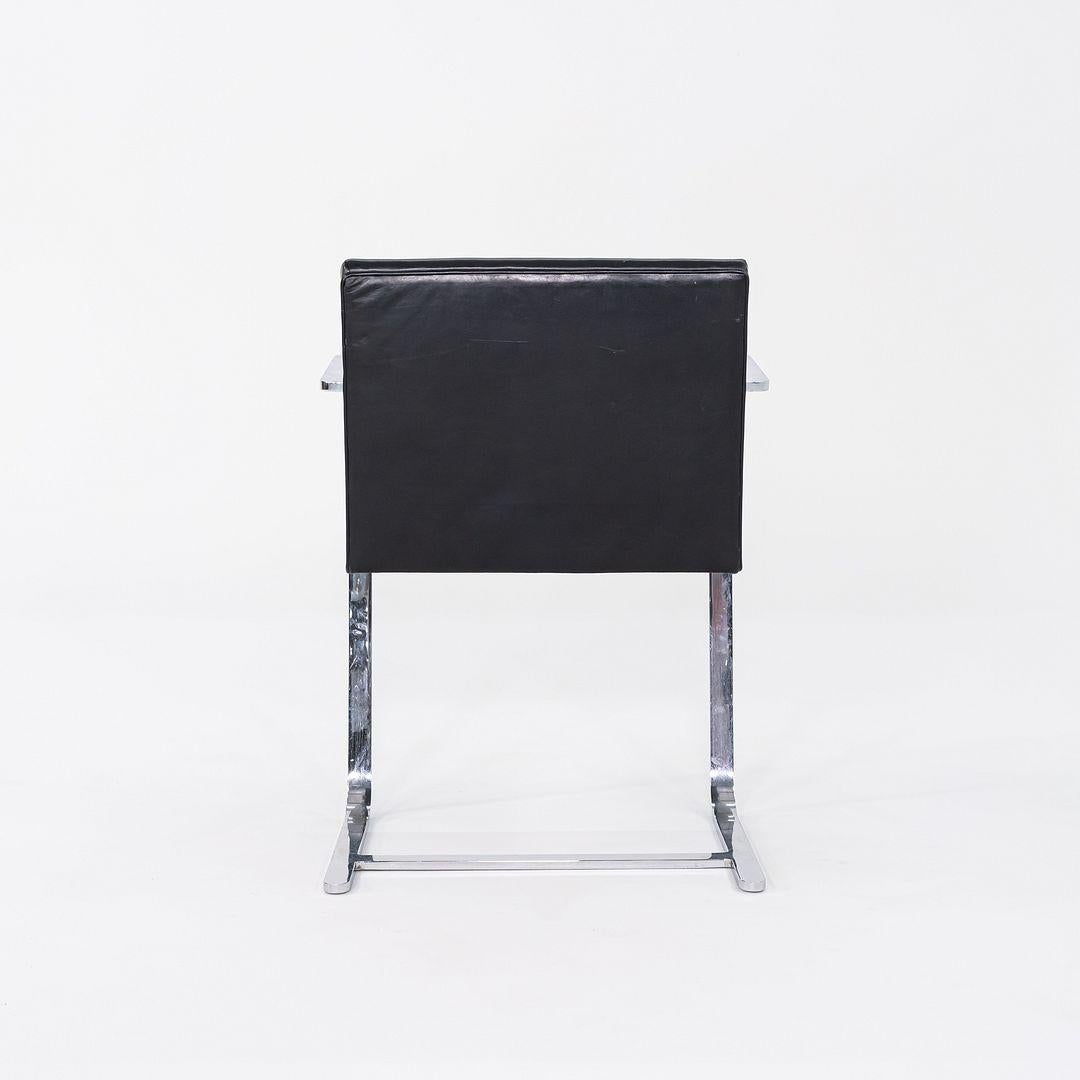 American 1963 Gordon Bunshaft's Personal Mies van der Rohe Flat Bar Brno Chair For Sale