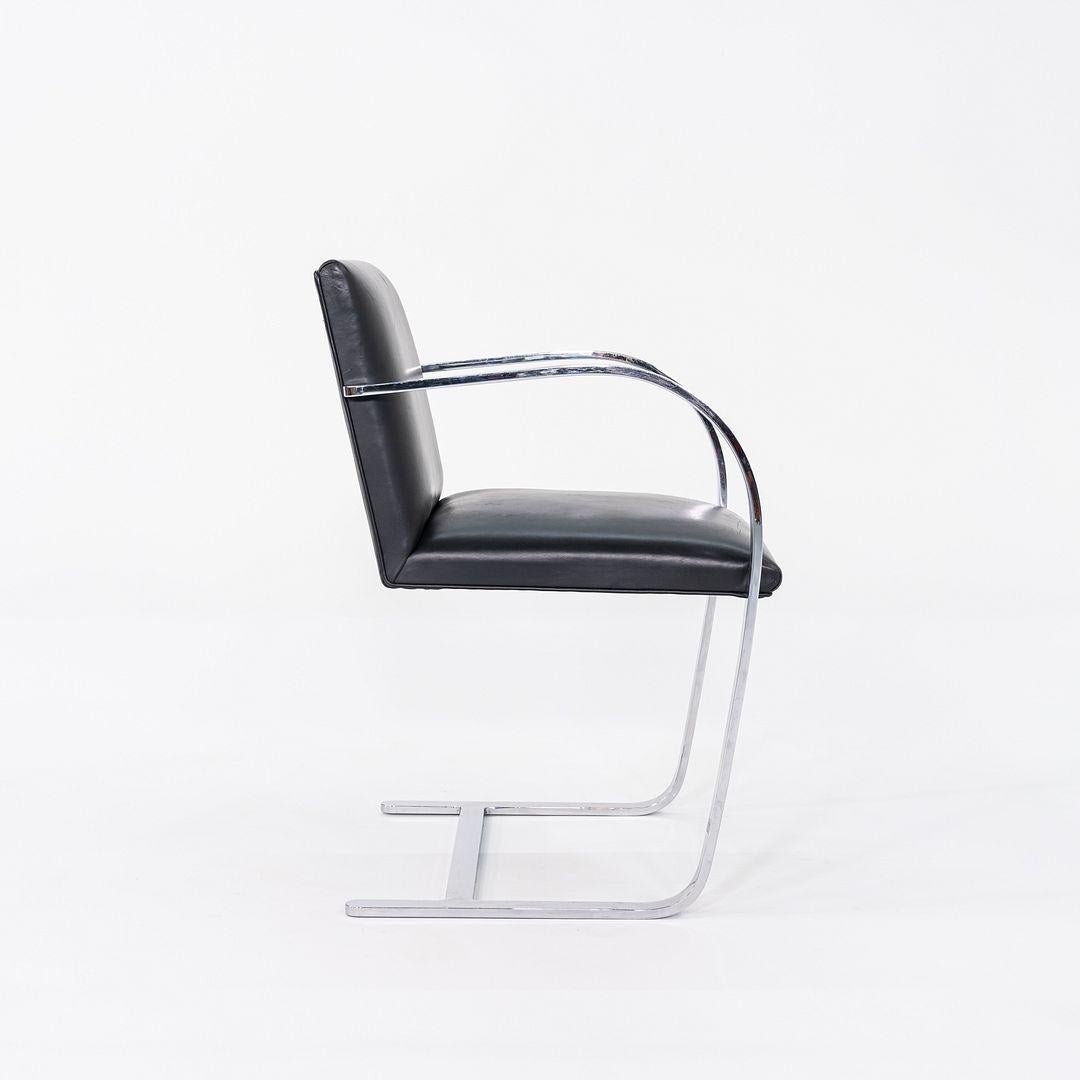 Mid-20th Century 1963 Gordon Bunshaft's Personal Mies van der Rohe Flat Bar Brno Chair For Sale