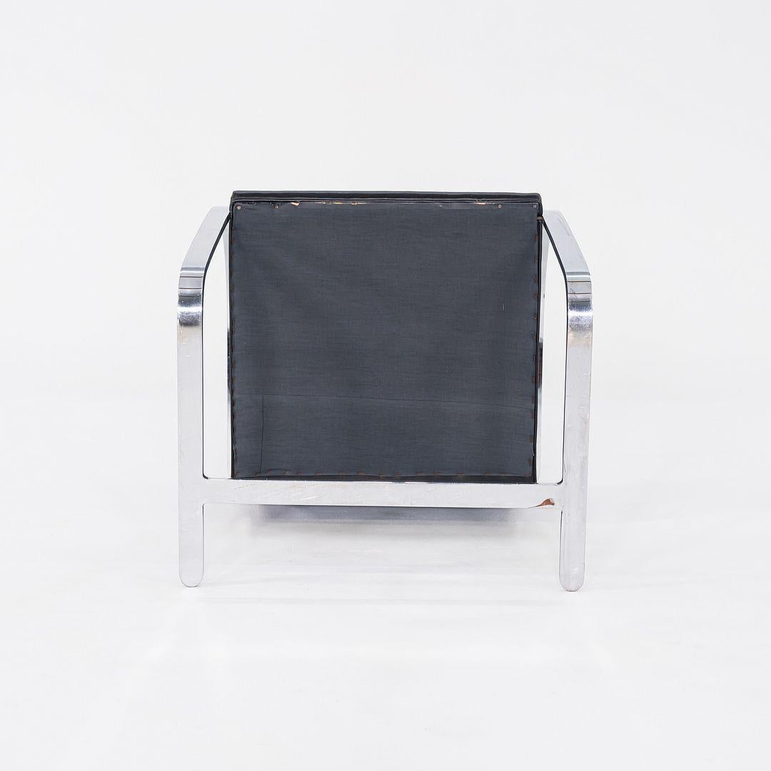 1963 Gordon Bunshaft's Personal Mies van der Rohe Flat Bar Brno Chair For Sale 1