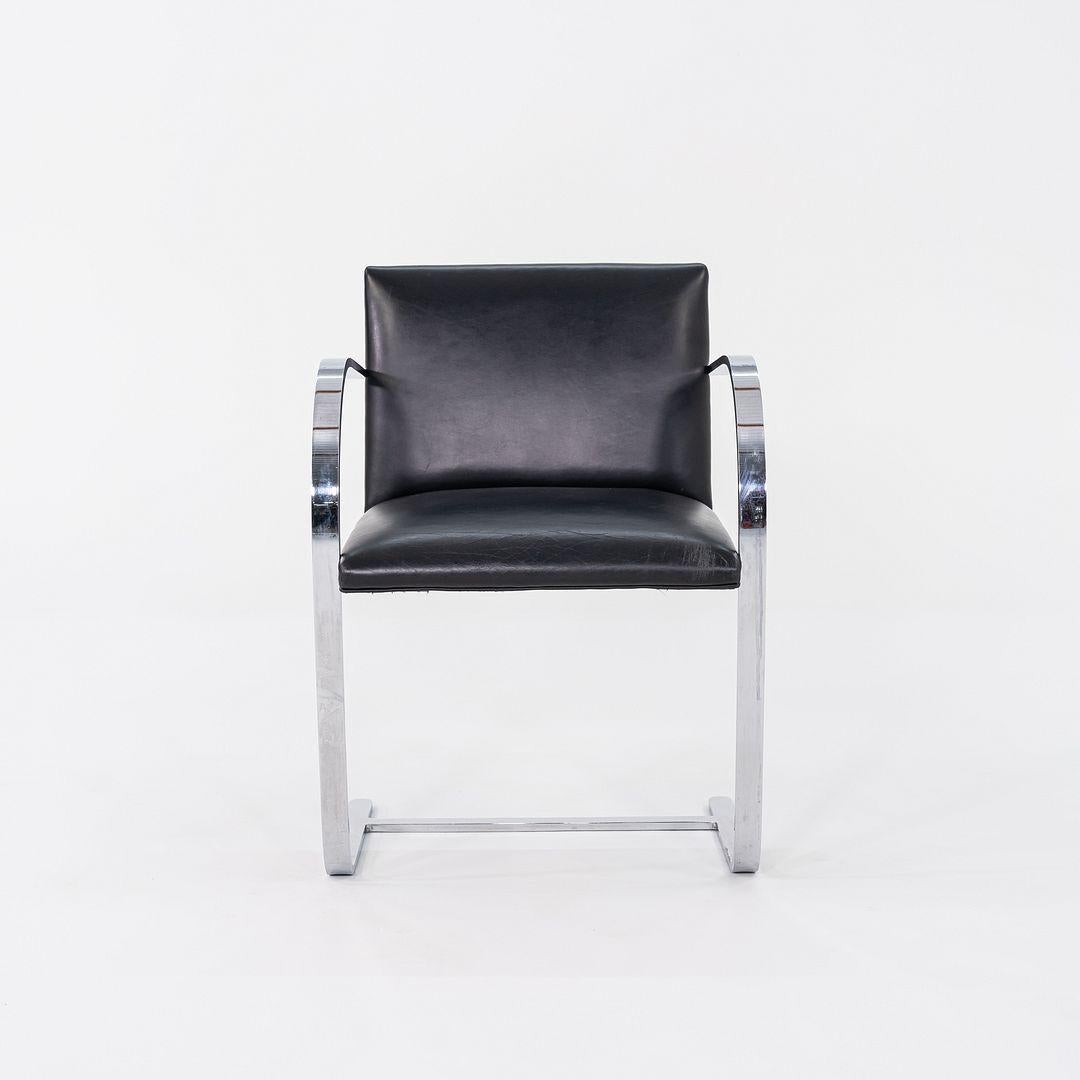 1963 Gordon Bunshaft's Personal Mies van der Rohe Flat Bar Brno Chair For Sale 2