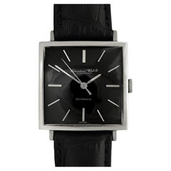 1963 IWC Vintage Mens Square Watch, Cal. 854 Automatic - Stainless Steel