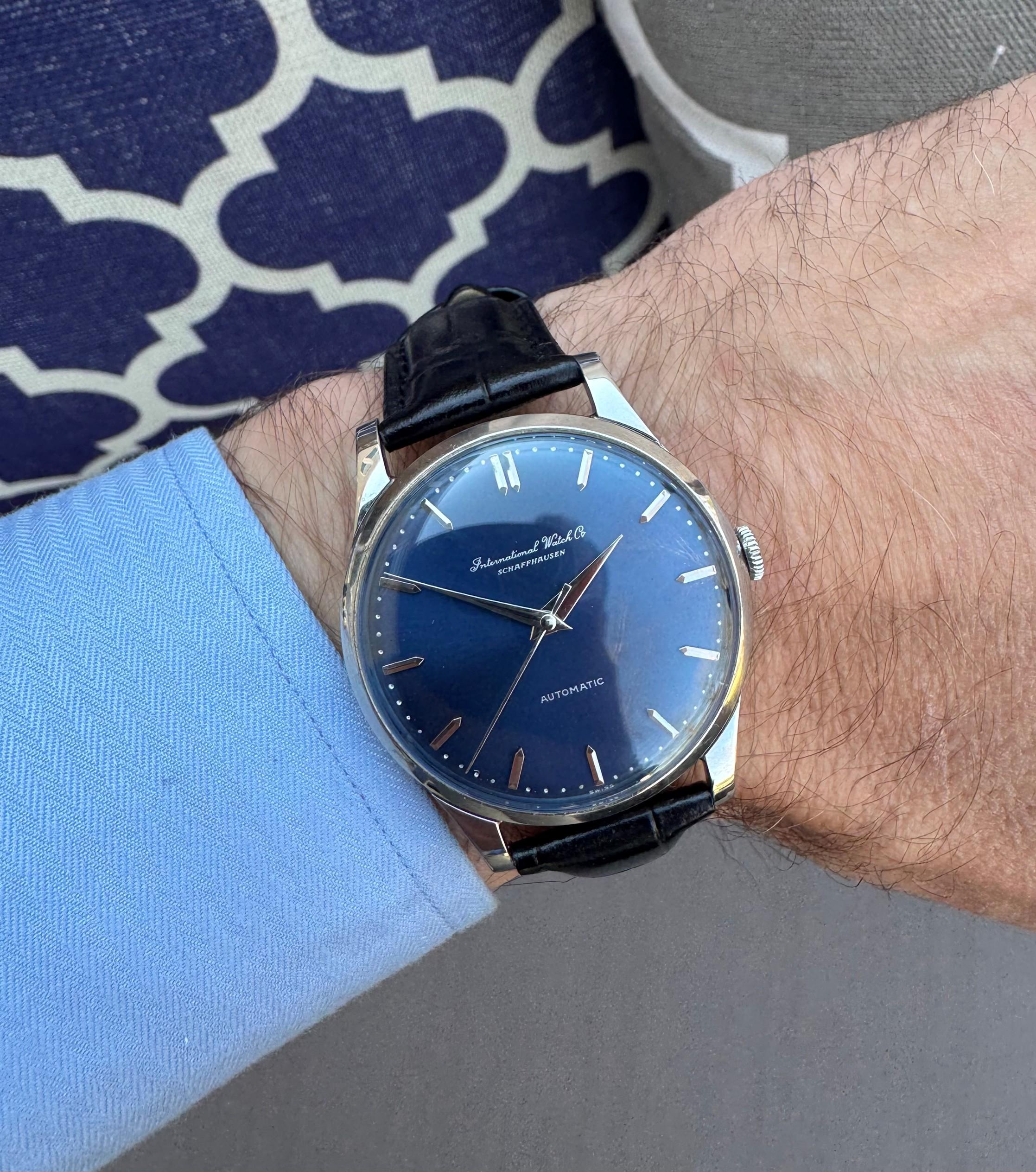 1963 IWC Vintage Mens Watch, Cal. 853 Automatic - Stainless Steel 7