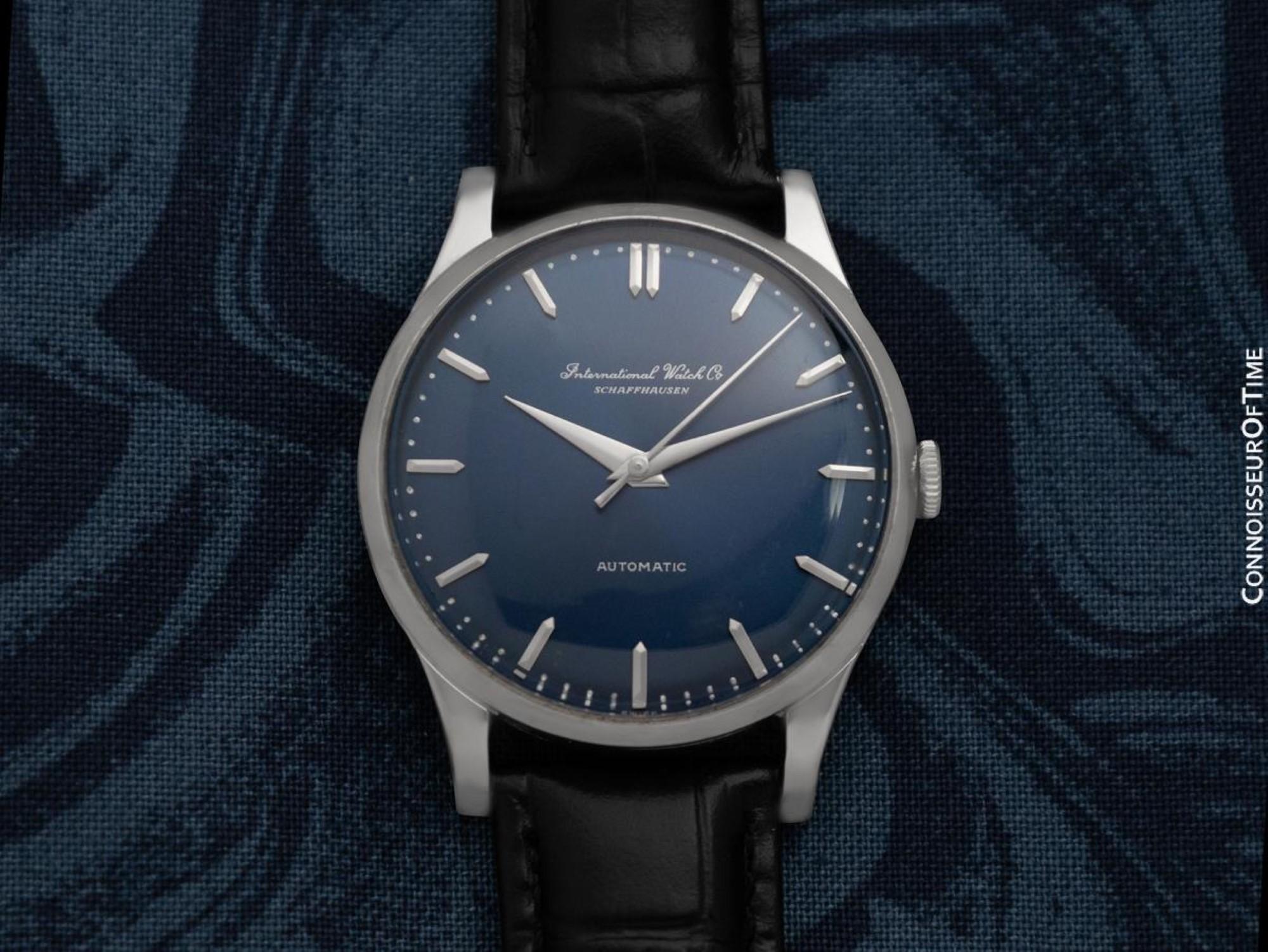 1963 IWC Vintage Mens Watch, Cal. 853 Automatic - Stainless Steel 4