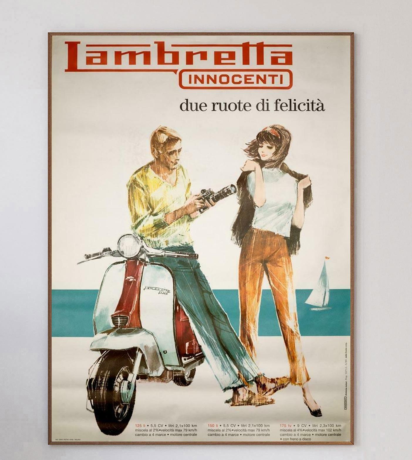 Beginning in 1947 in Milan, Lambretta scooters were produced until 1972 when the producers, Innocenti was sold to BLMC. Helping define a generation of cool, the iconic bikes are still beloved to this day with clubs and enthusiasts worldwide. This