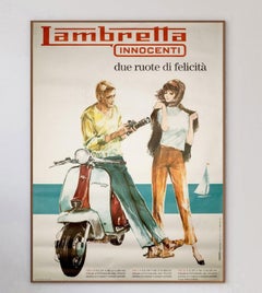 1963 Lambretta Innocenti Original Vintage Poster