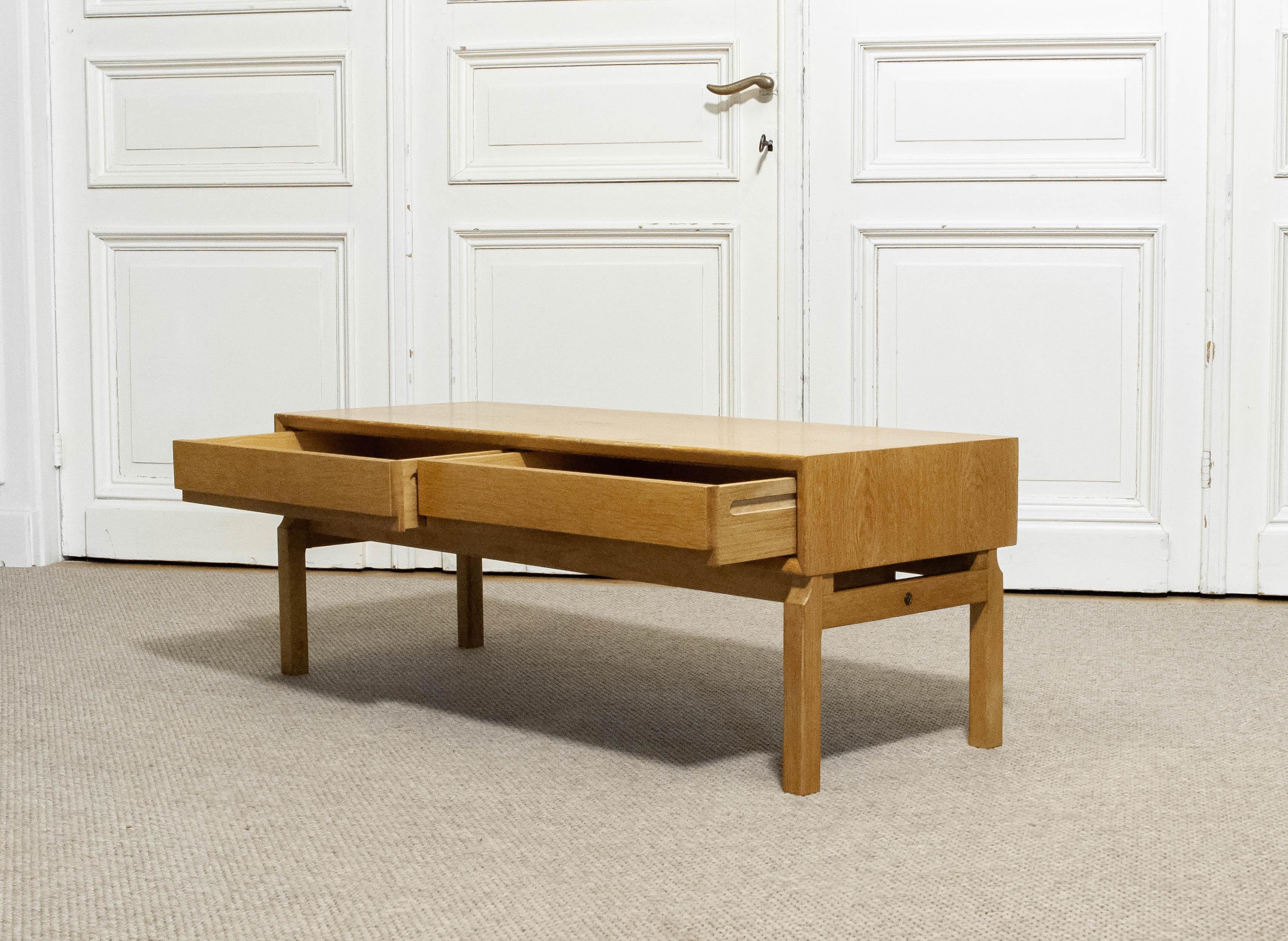 1963 Oak Storage Bench Sideboard  MTP collection by Marian Grabinski IKEA (Eichenholz) im Angebot