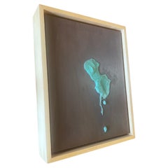 1963 Original Framed Acrylic on Board by Richard Allen Morris Listed Artist