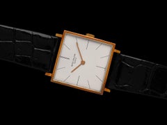 1963 Patek Philippe Vintage Mens Ultra Thin 18K Gold Gondolo Watch - Rare Unworn