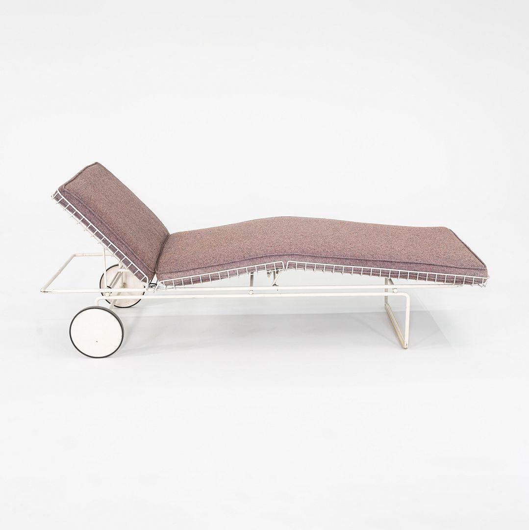 Moderne 1963 Richard Schultz pour Knoll Associates Model 715 Adjustable Chaise Lounge (chaise longue réglable) en vente