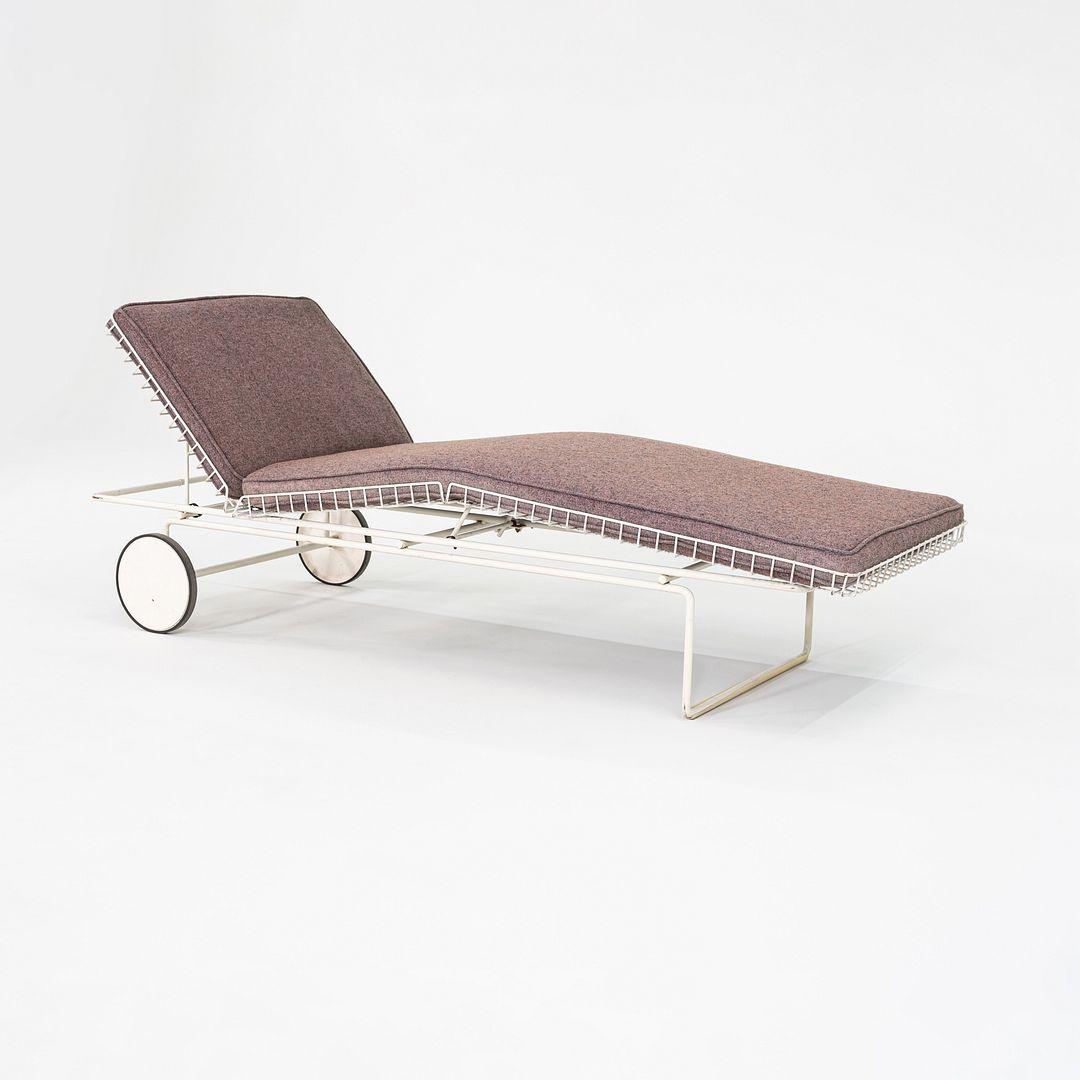 1963 Richard Schultz pour Knoll Associates Model 715 Adjustable Chaise Lounge (chaise longue réglable) en vente 1