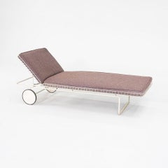 1963 Richard Schultz pour Knoll Associates Model 715 Adjustable Chaise Lounge (chaise longue réglable)