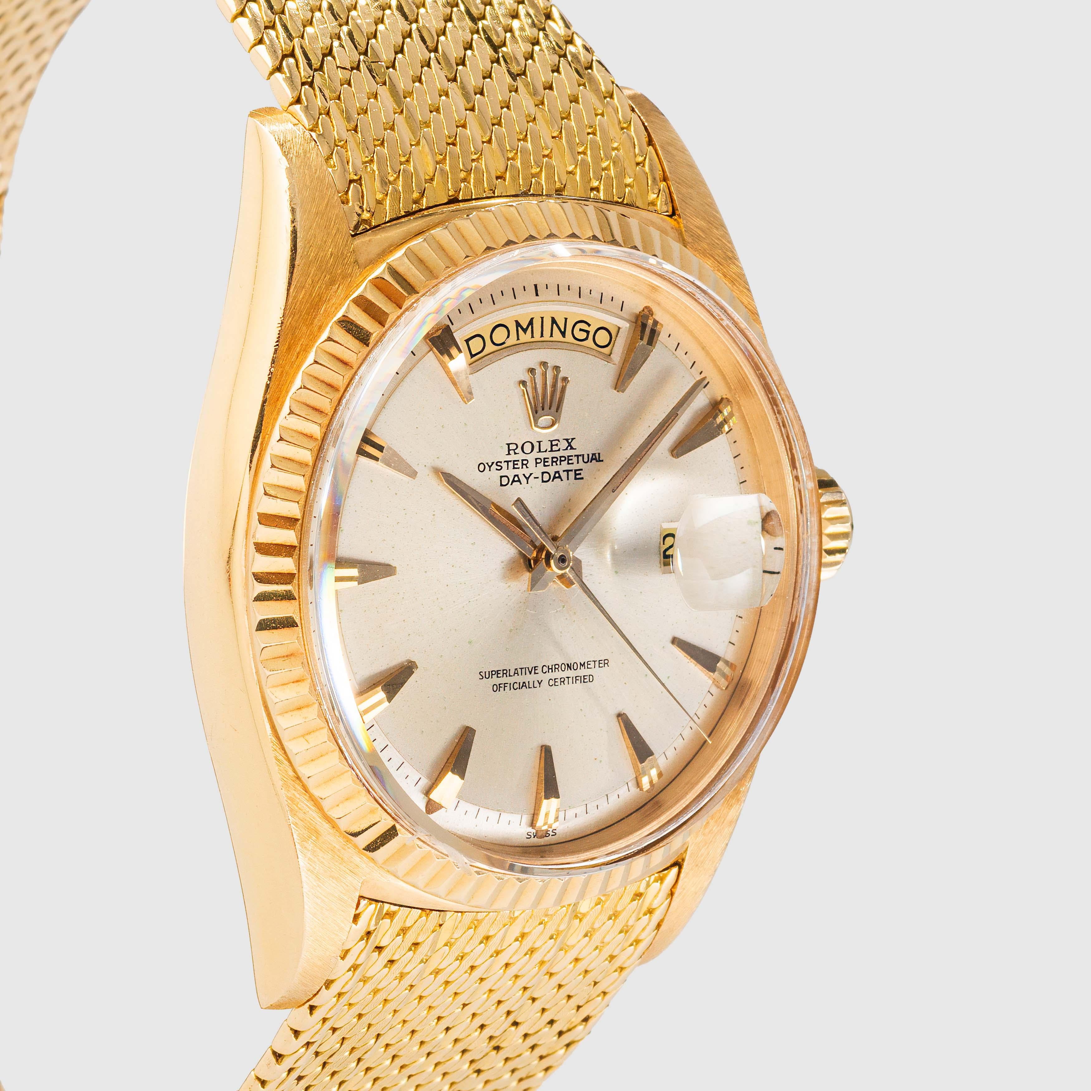 1963 Rolex Day Date Special Millanaise Armband Ref. 1803 für Damen oder Herren im Angebot