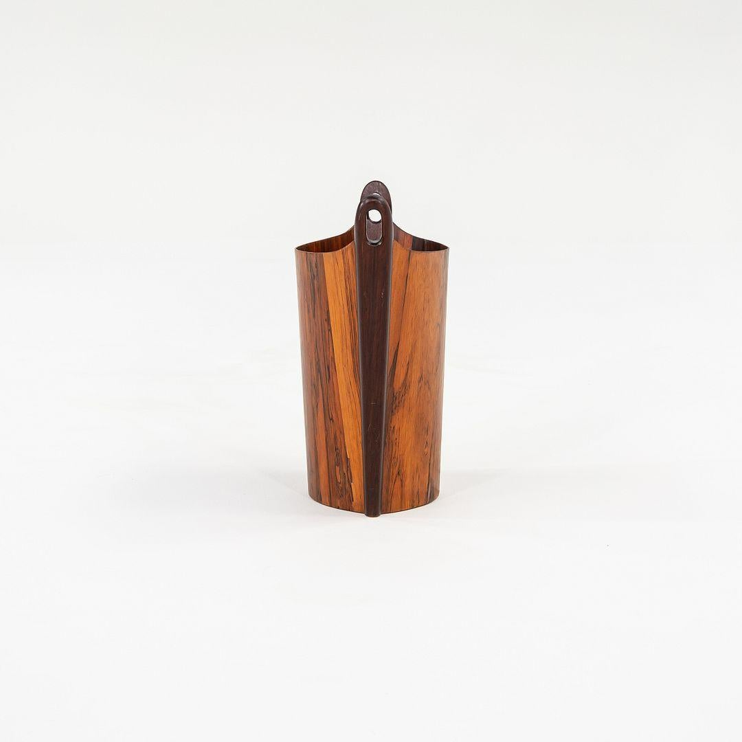 1963 Abfallkorb aus Rosenholz von Einar Barnes für P.S. Heggen, Hergestellt in Norwegen (Moderne) im Angebot