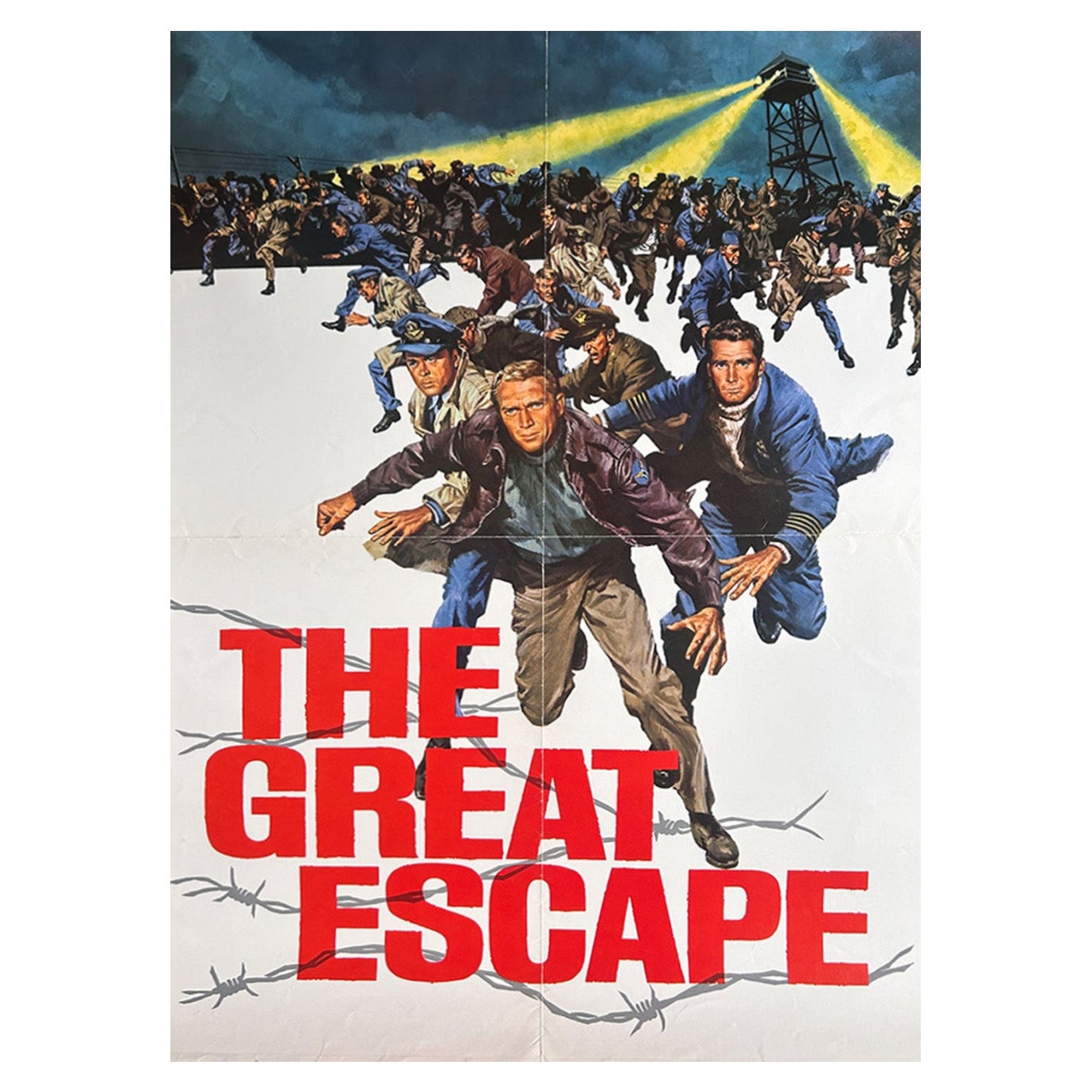 1963 The Great Escape Original Vintage Poster