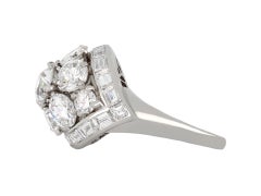 1963 Van Cleef & Arpels Diamond Bombé Ring