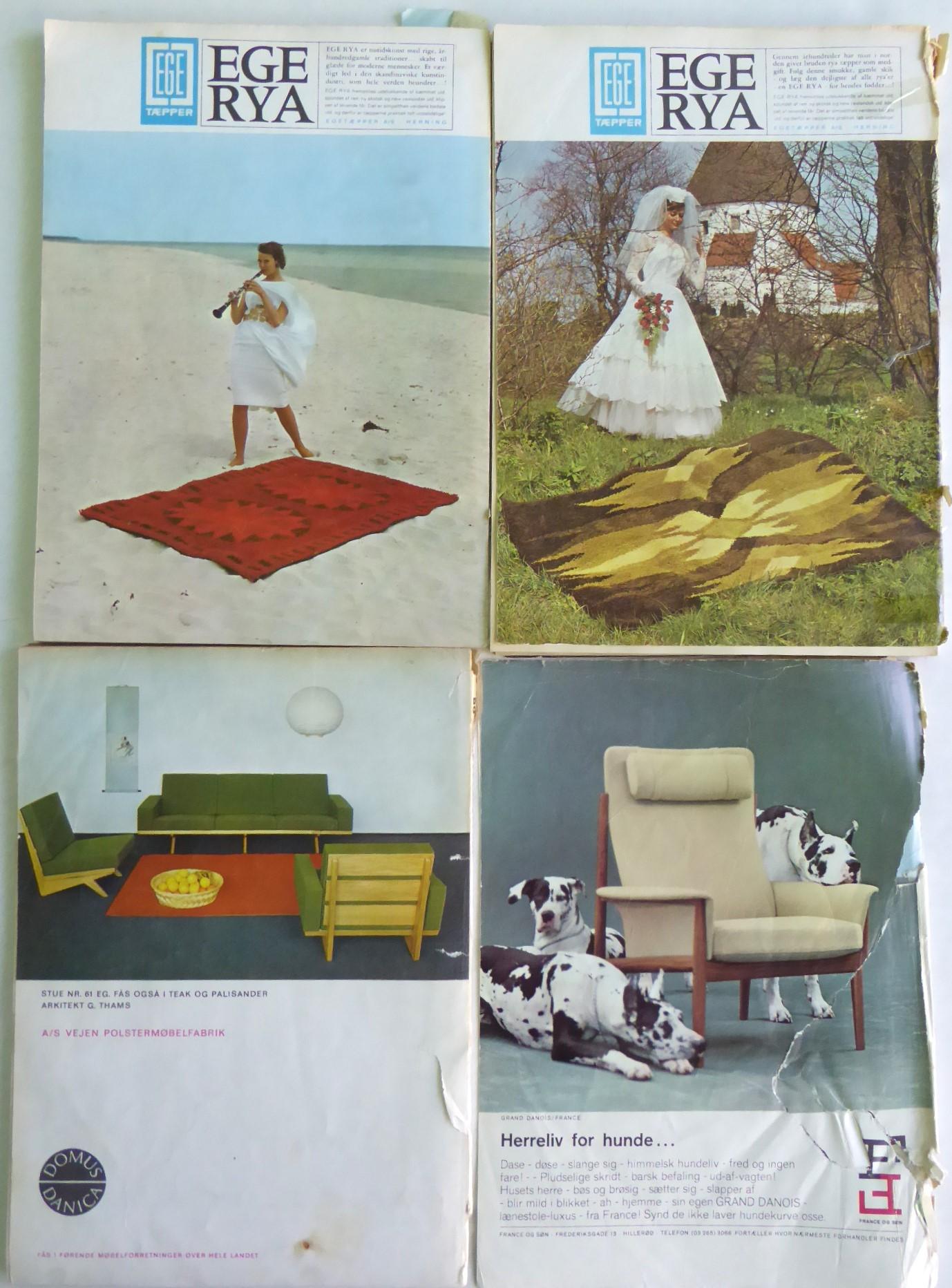 Paper 1964 Bo Bedre Danish Language Magazine Scandinavian Home Style Design 12 issues