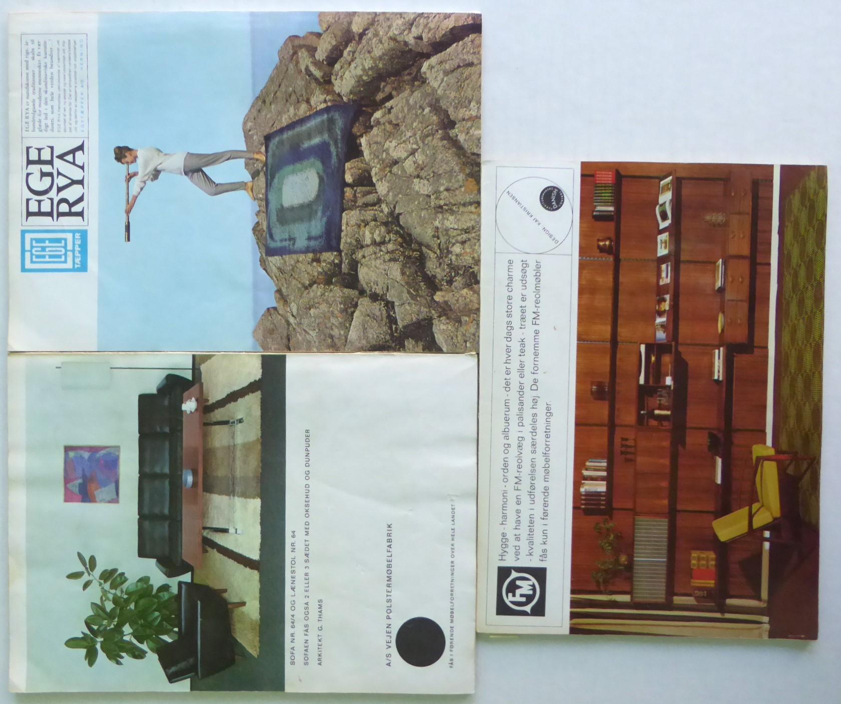 1964 Bo Bedre Danish Language Magazine Scandinavian Home Style Design 12 issues 1