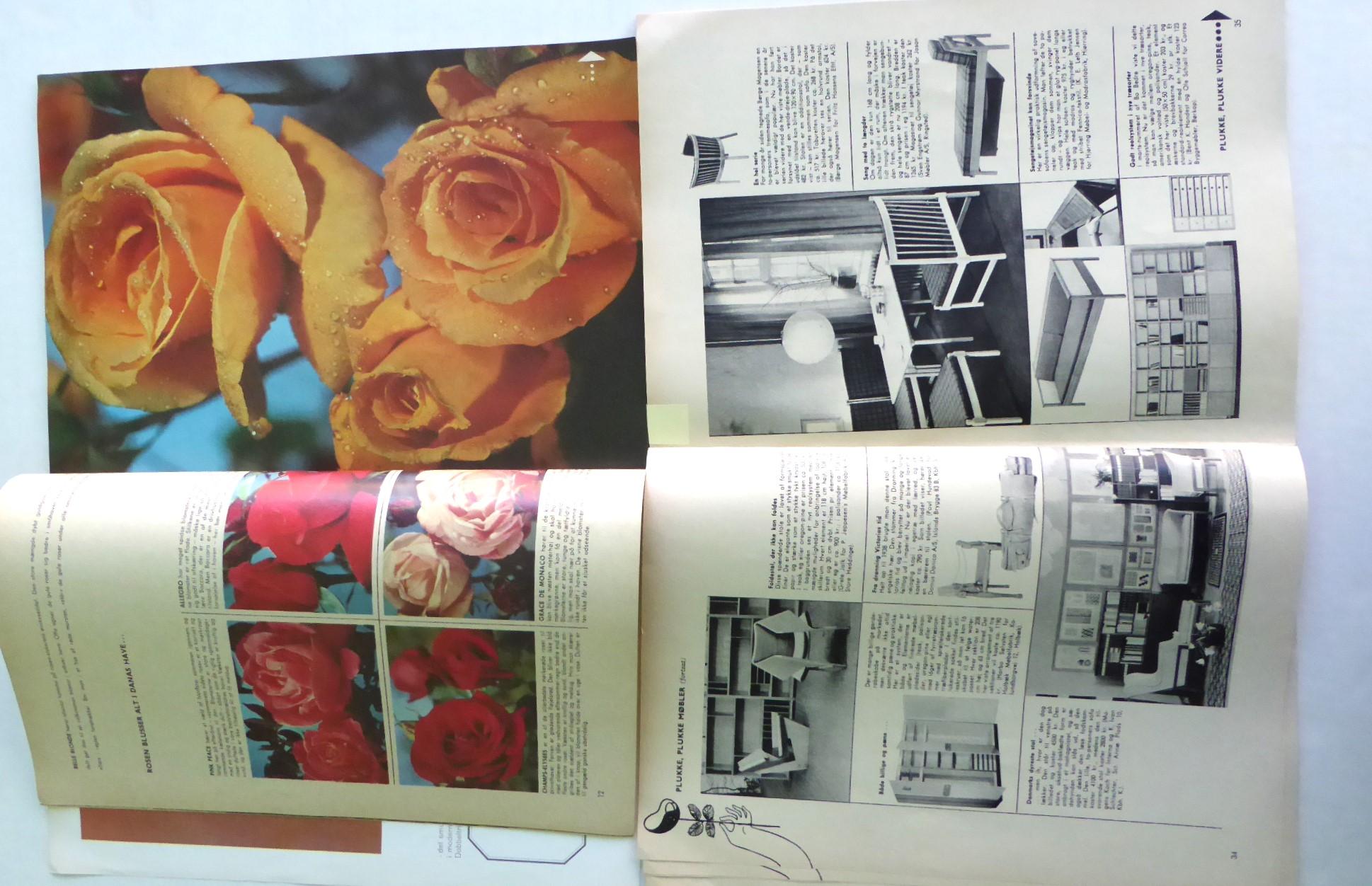 1964 Bo Bedre Danish Language Magazine Scandinavian Home Style Design 12 issues 3