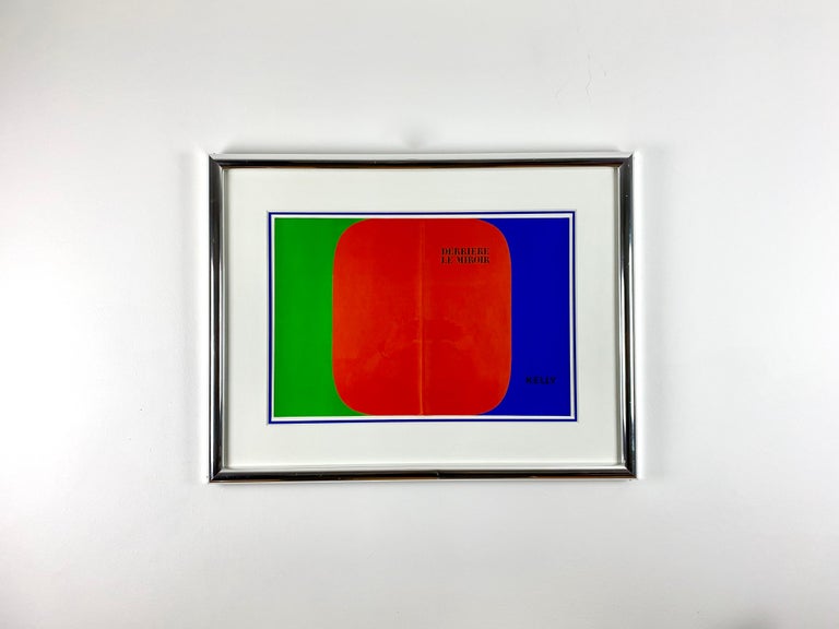 1964 Ellsworth Kelly Lithograph For Derrière le Miroir Magazine