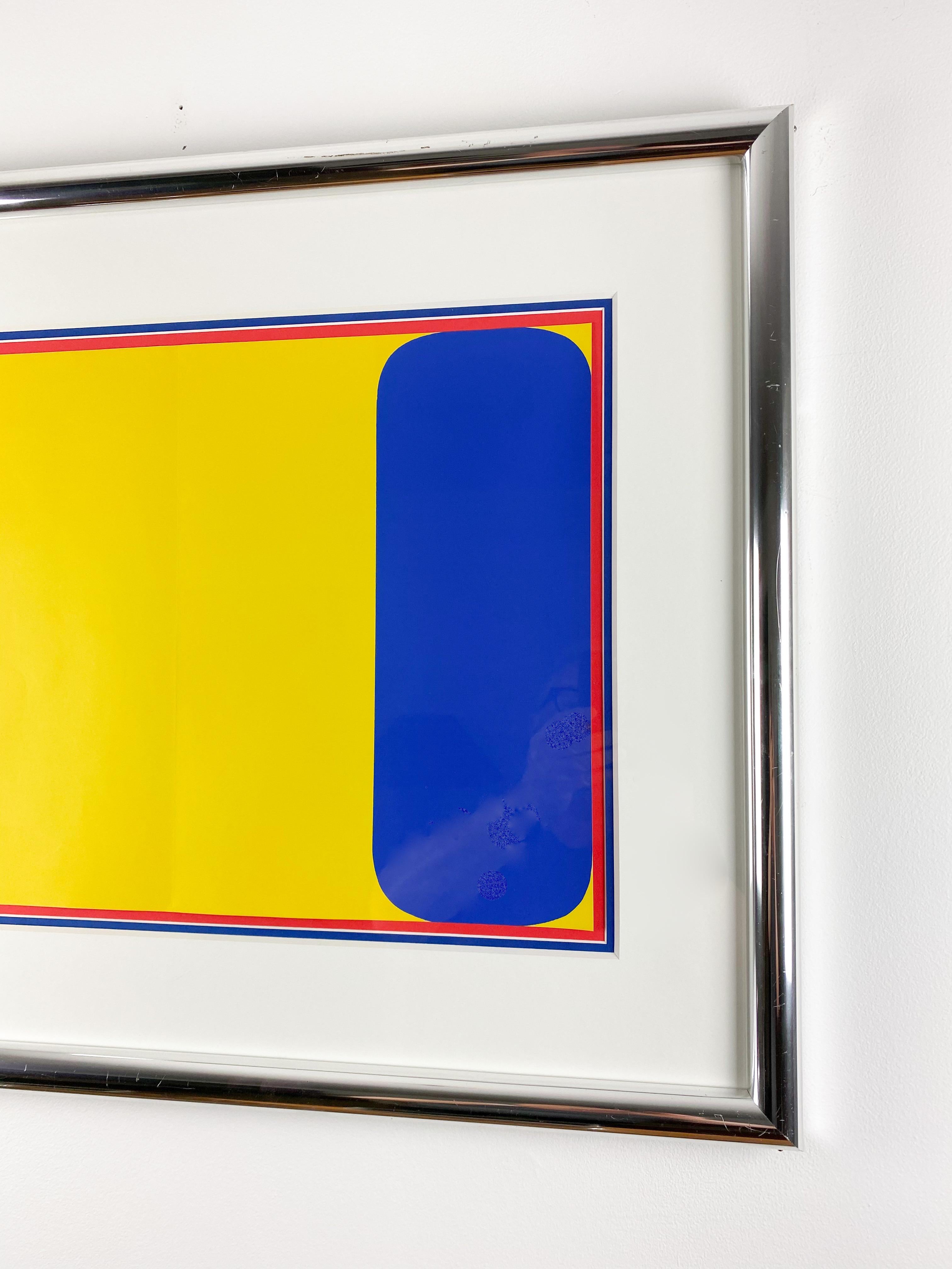 1964 Ellsworth Kelly Litografía para la revista Derrière le Miroir, Galerie Maeght Papel en venta