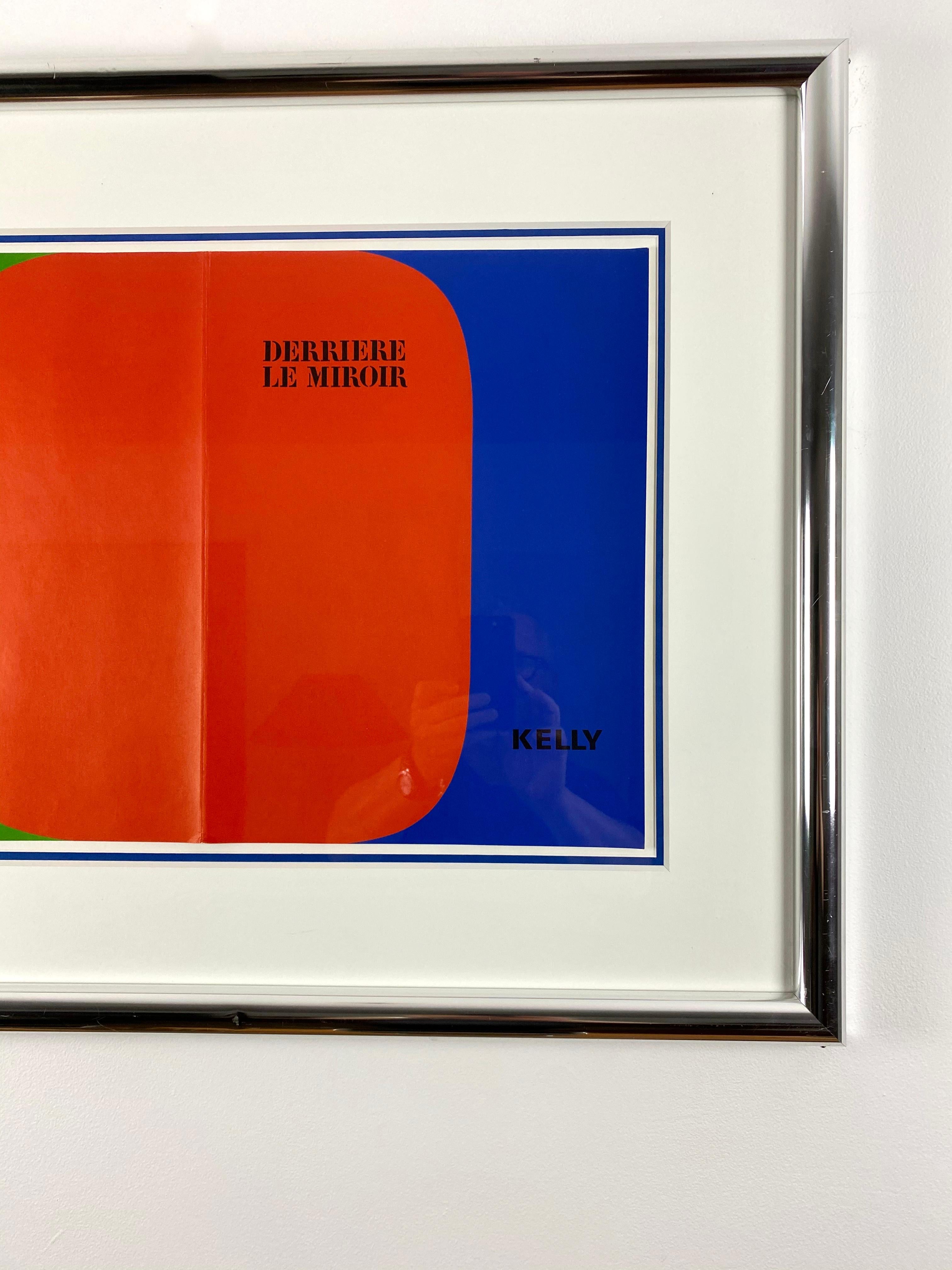 1964 Ellsworth Kelly Lithographie pour le magazine Derrière le Miroir, Galerie Maeght en vente 1