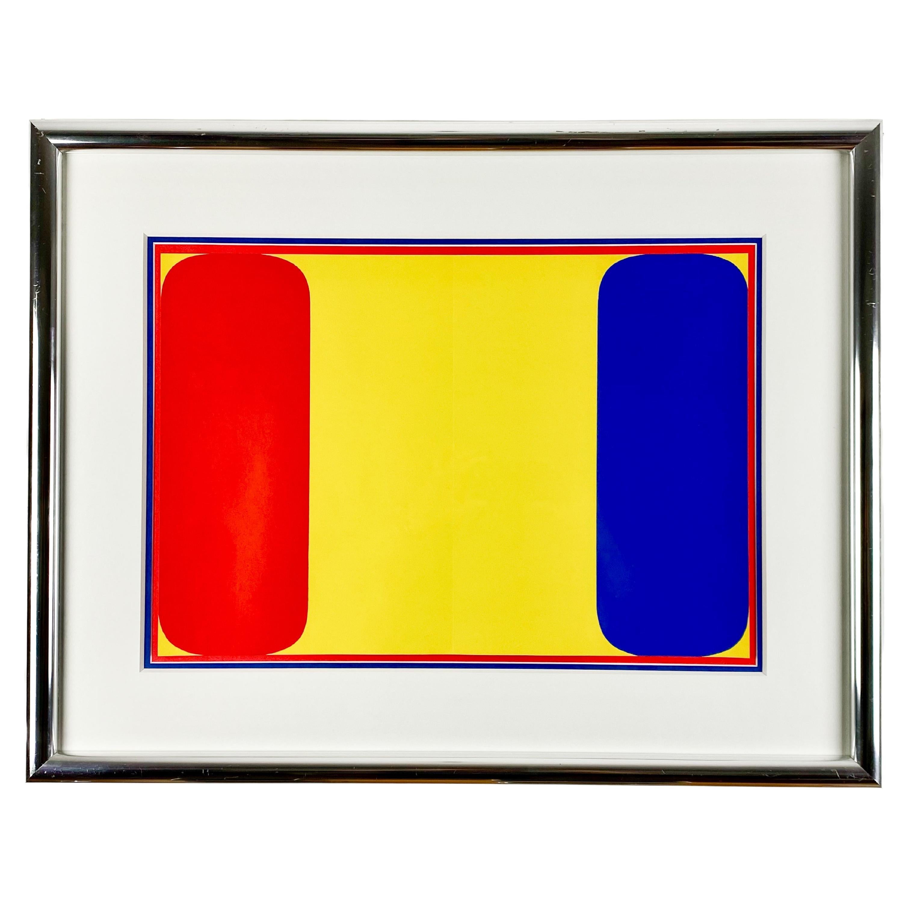 1964 Ellsworth Kelly Lithographie pour le magazine Derrière le Miroir, Galerie Maeght