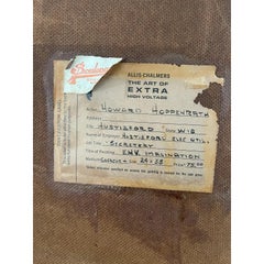 1964 Hard-Edged Painting by Howard Hoppenrath