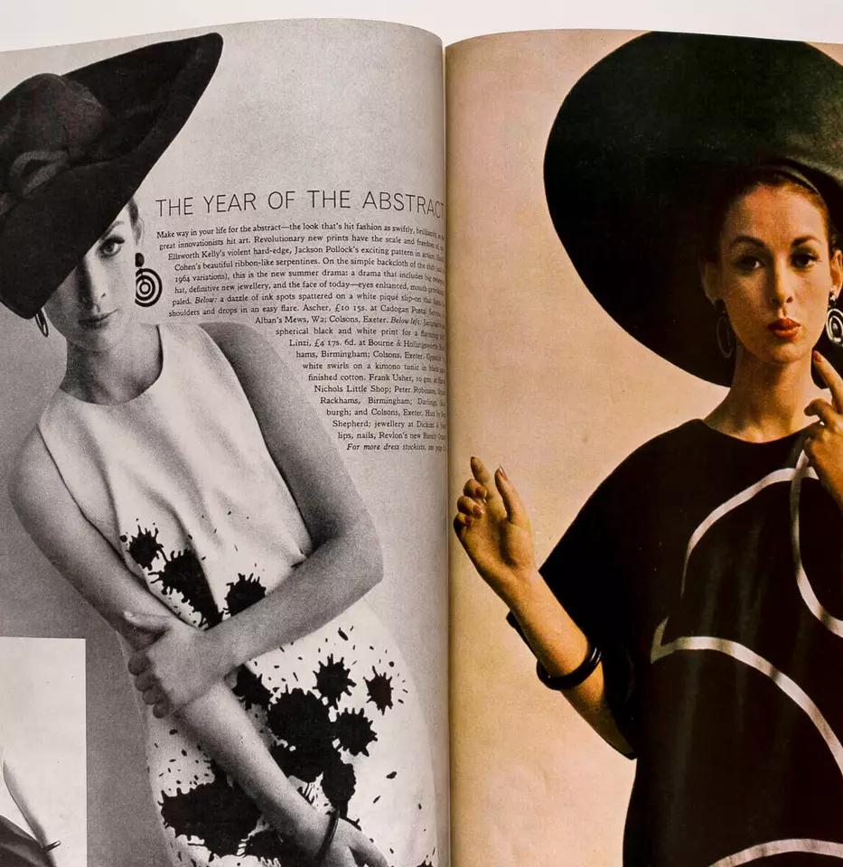 Harper's Bazaar 60th Birthday Magazine, 1964 im Angebot 1