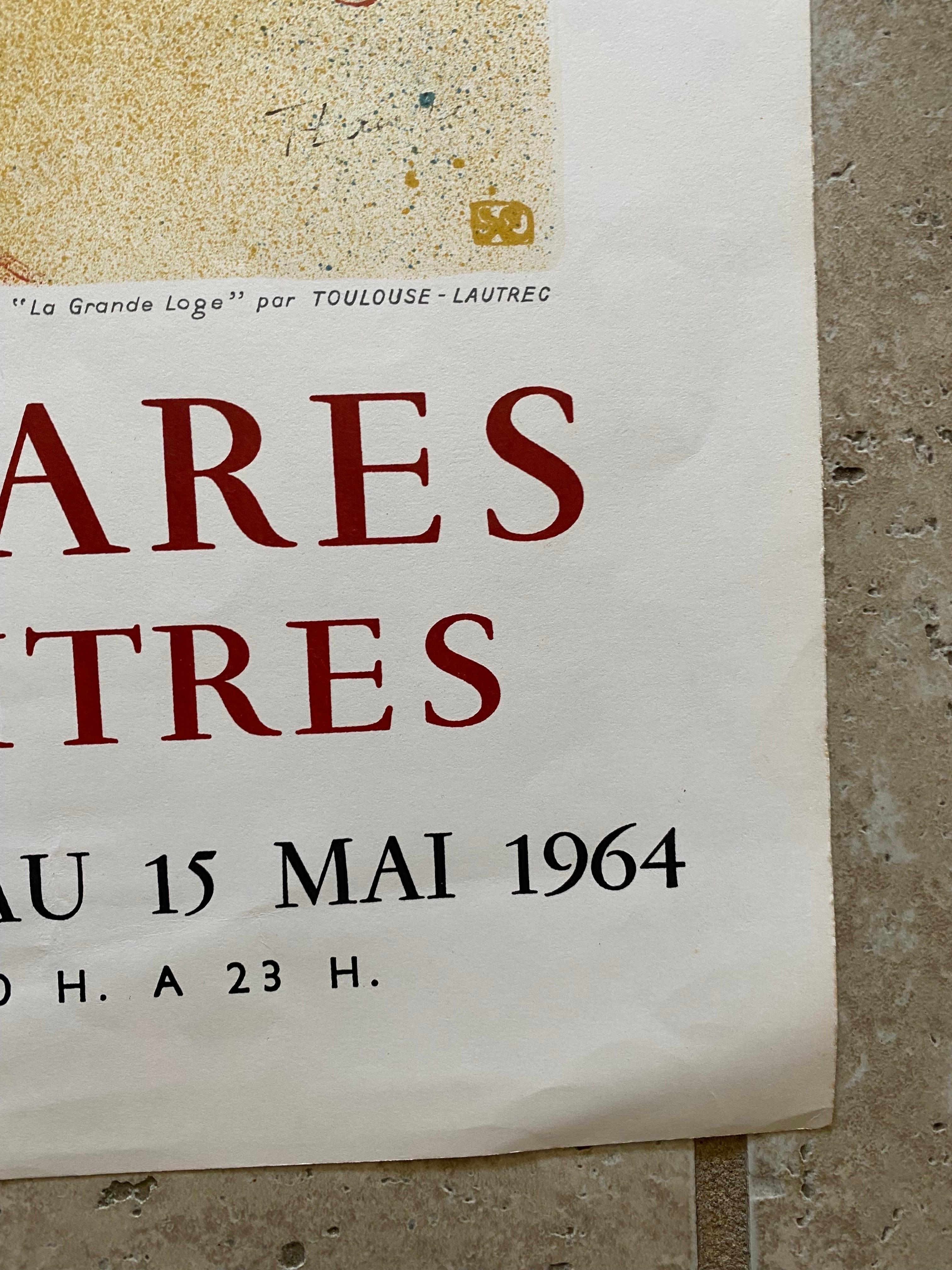 Mid-20th Century 1964 Henri de Toulouse Lautrec 