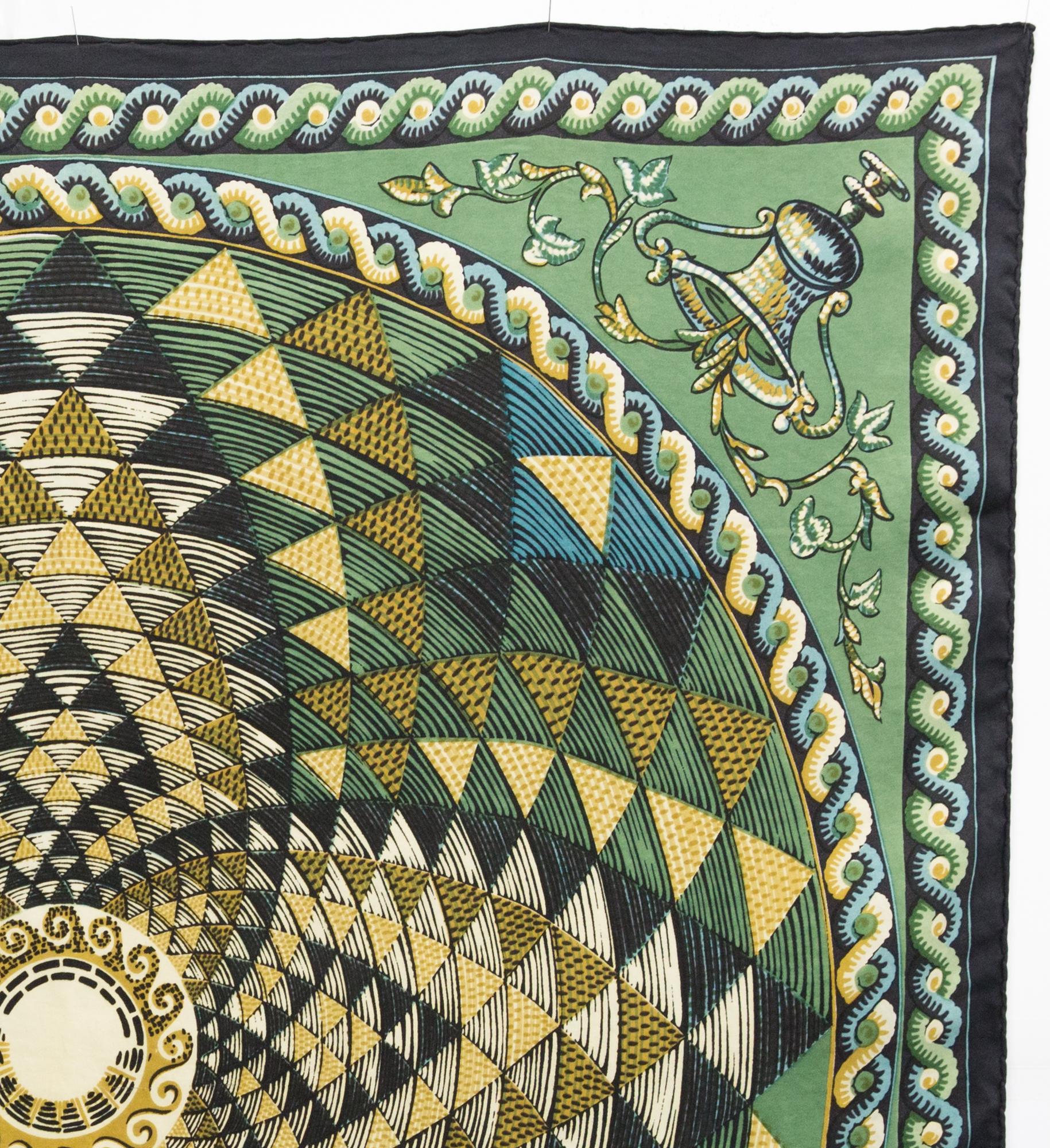 1964 Hermes Corinthe  by F de la Perriere Foulard en soie Bon état à Paris, FR