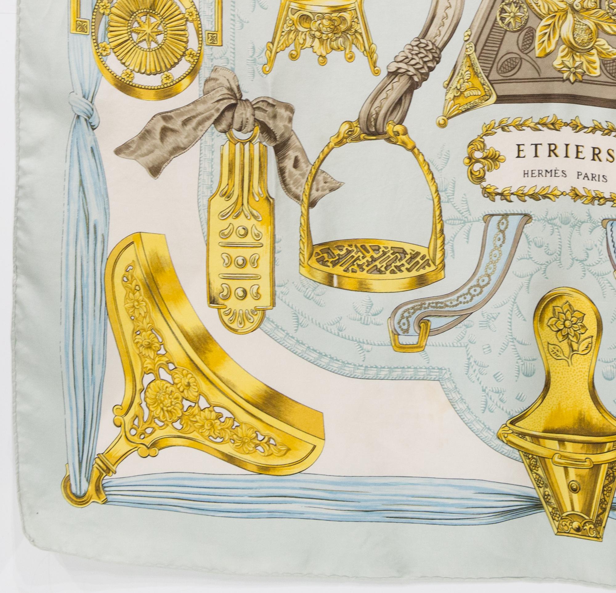 hermes etriers scarf