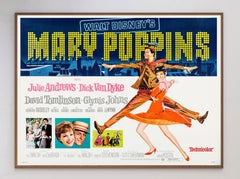1964 Mary Poppins Original Vintage Poster