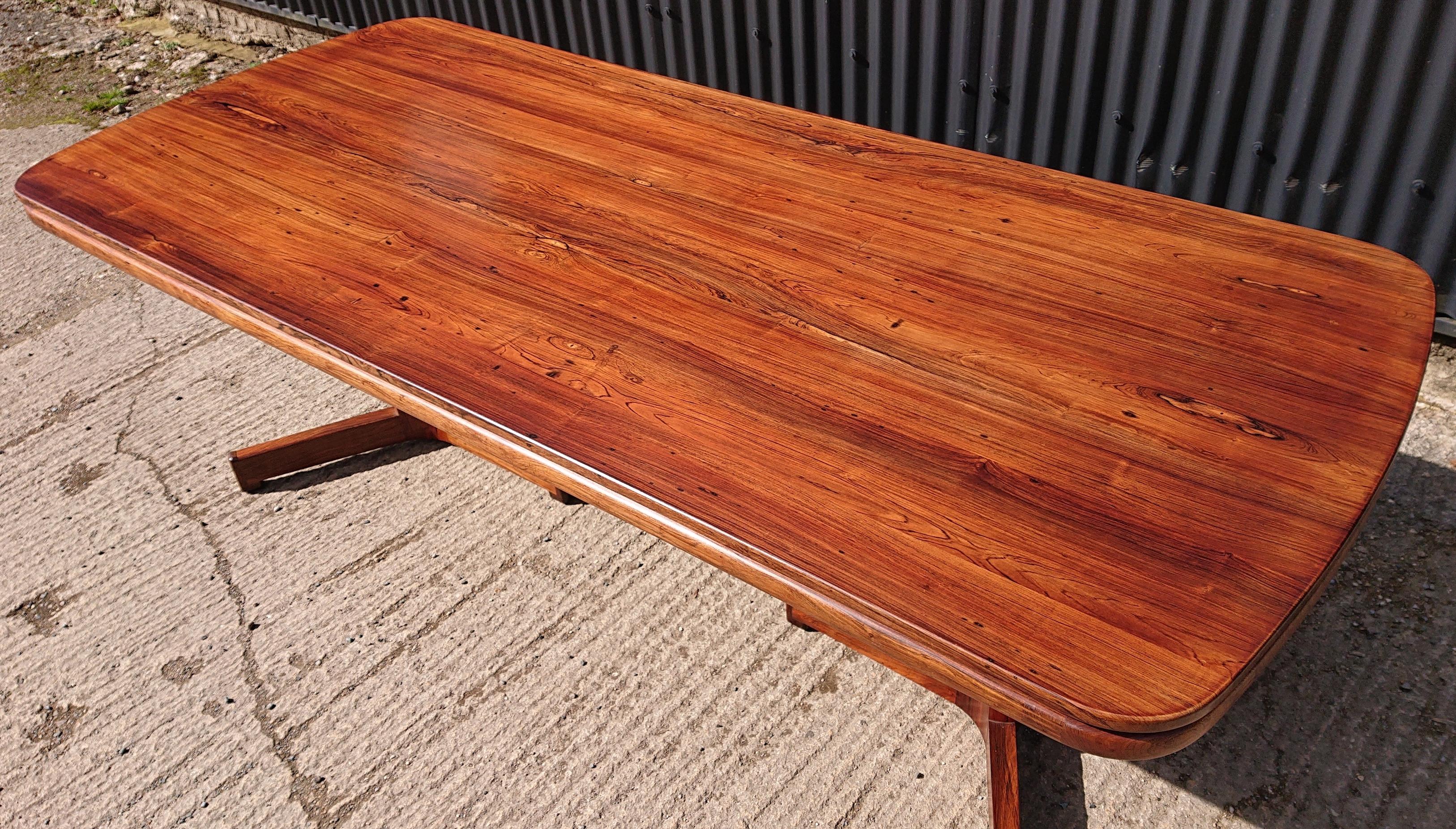 20th Century 1964 Mid Century Dining Table Made Designed by Michael Knott