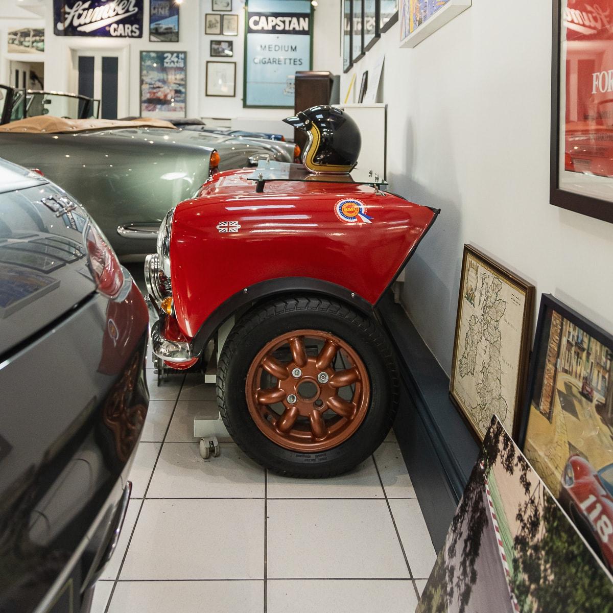 1964 Monte Carlo Rally Replica Mini Front End In The Form Of A Desk In Good Condition For Sale In Royal Tunbridge Wells, Kent