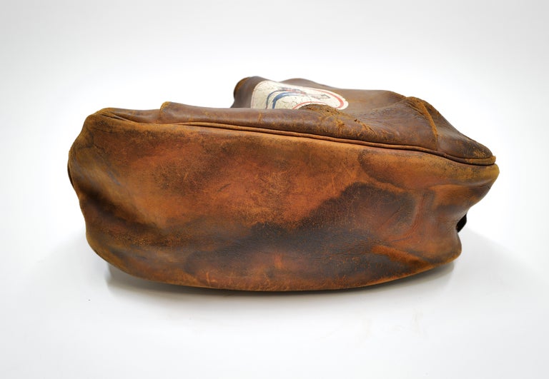 1964 Mr. Zip Leather Postal Sling Bag at 1stDibs | mr leather bag