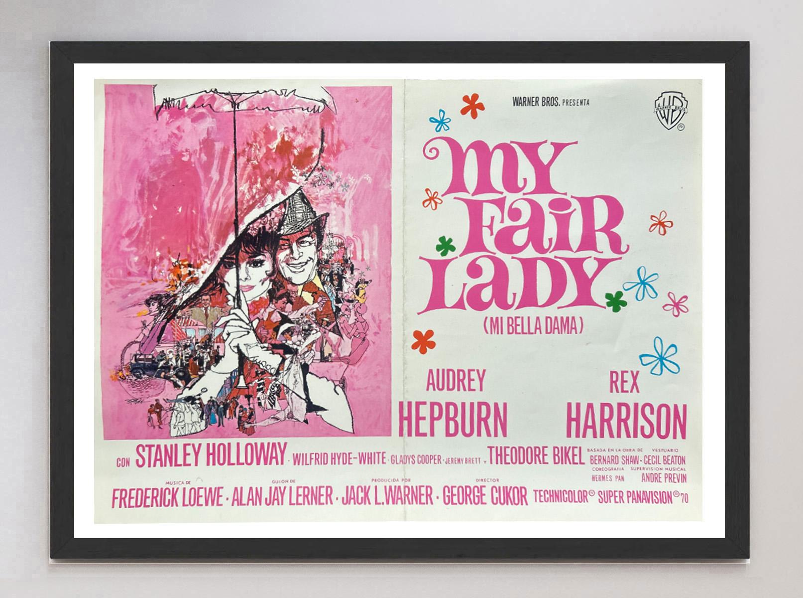 1964 My Fair Lady (Spanisch) Original Vintage Poster (Papier) im Angebot