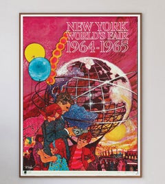 1964 New York World's Fair 1964-1965 Original Vintage Poster