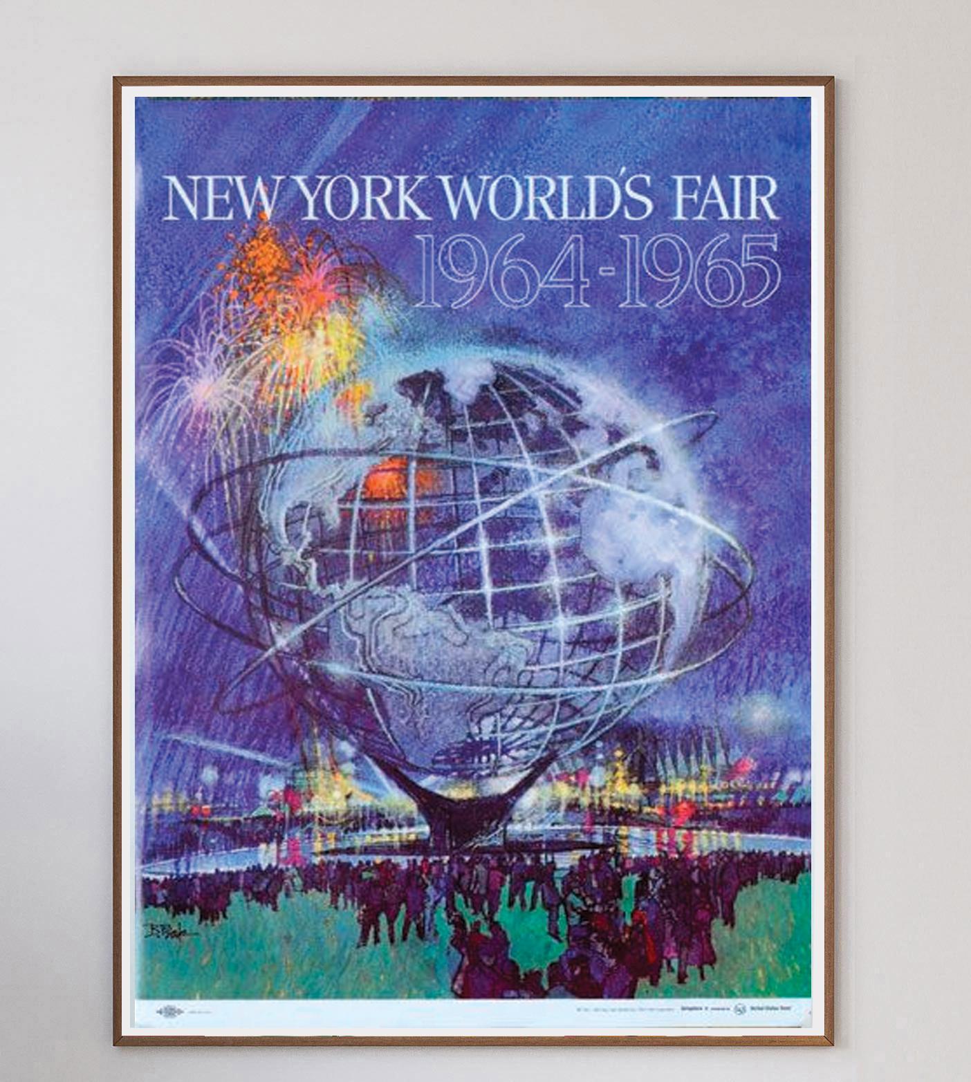 Considérée comme l'ultime vitrine des promesses du milieu du siècle, l'exposition universelle de New York de 1964/1965 a été une foire mondiale célébrant la technologie, la culture et l'entreprise. Avec pour toile de fond l'ère spatiale, la foire