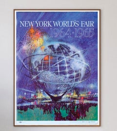 1964 New York World's Fair Original Vintage Poster