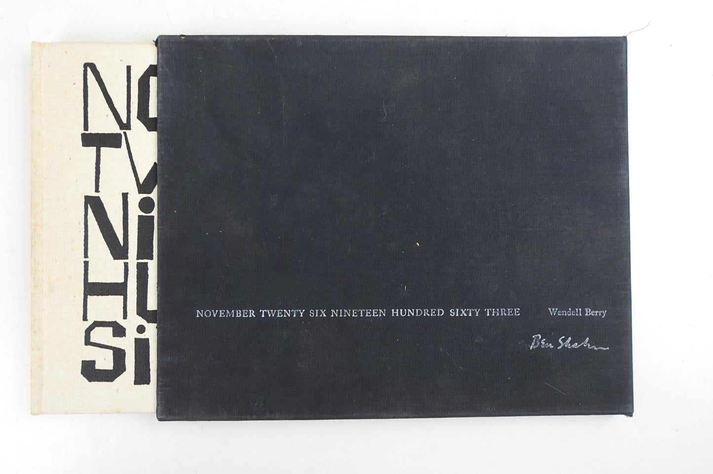 20th Century 1964 November Twenty Six Nineteen Hundred Sixty Three Book For Sale