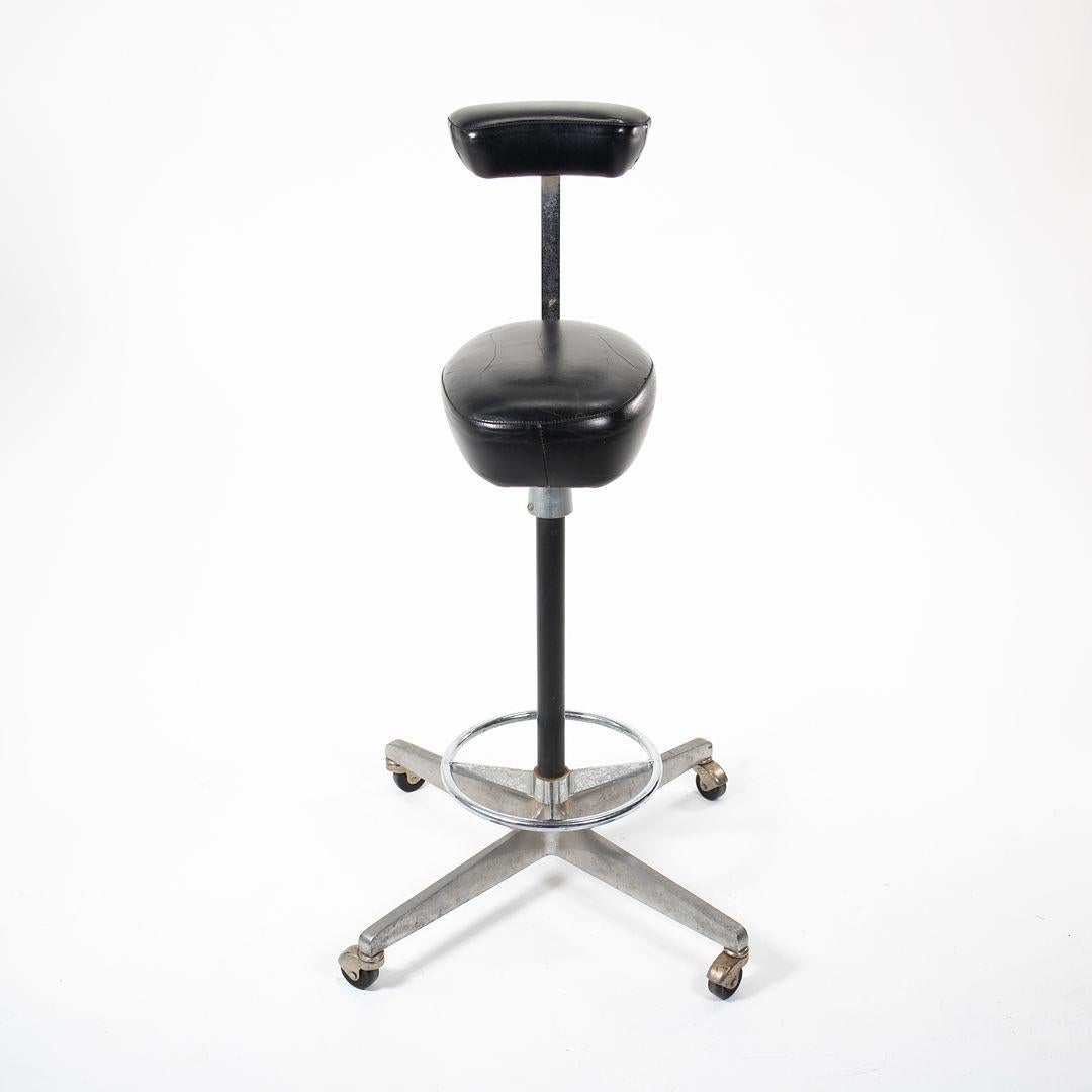 1964 Perch Office Stool by George Nelson and Robert Propst for Herman Miller 3