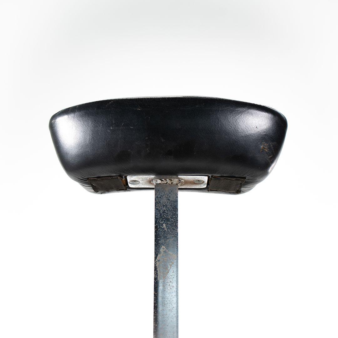 1964 Perch Office Stool by George Nelson and Robert Propst for Herman Miller In Good Condition In Philadelphia, PA